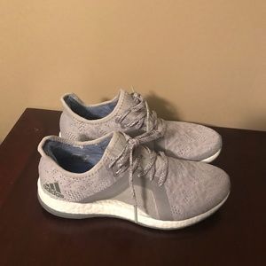 pureboost x element knit running shoe